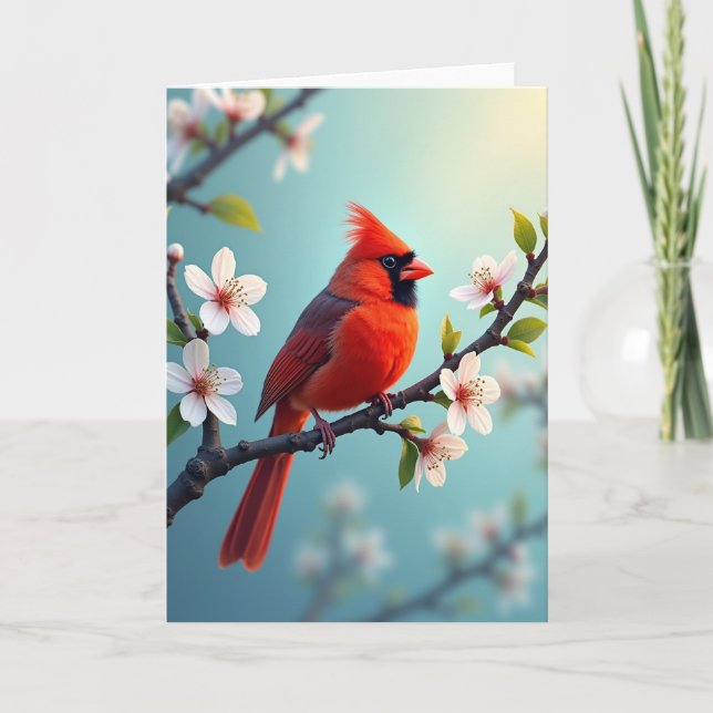 Crimson Crest Mothers Day Branch Card (Front)