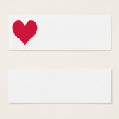 Crimson Cute Heart (Front & Back)
