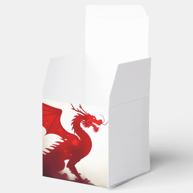 Crimson Dragon Fury Favor Boxes (Opened)