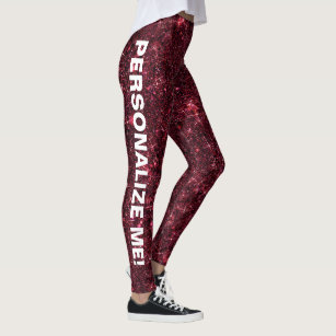 Red Dragon Scales Leggings, Zazzle