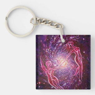 Crimson dream keychain