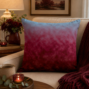 Crimson Driftveil Throw Pillow