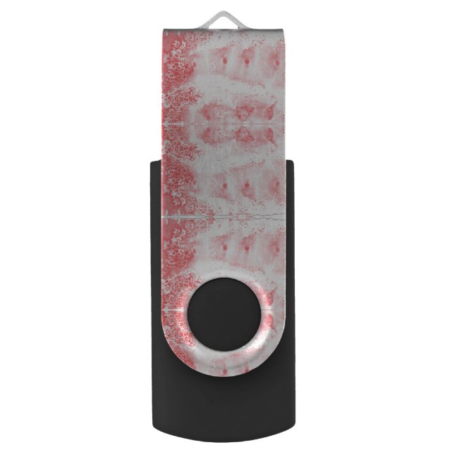 Crimson Echoes Flash Drive (Back (Vertical))