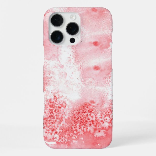 Crimson Echoes Iphone Case (Back)