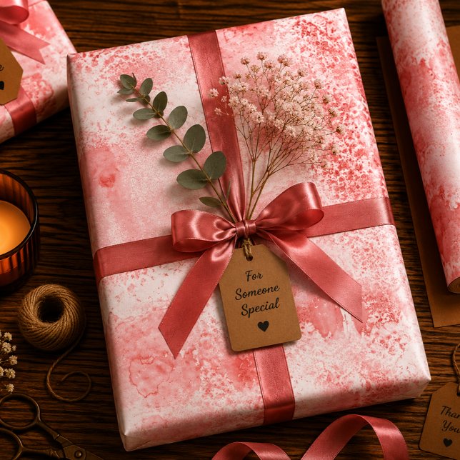 Crimson Echoes Wrapping Paper Sheets (Creator Uploaded)