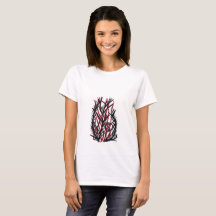 Crimson Ember Fern Yin Yang