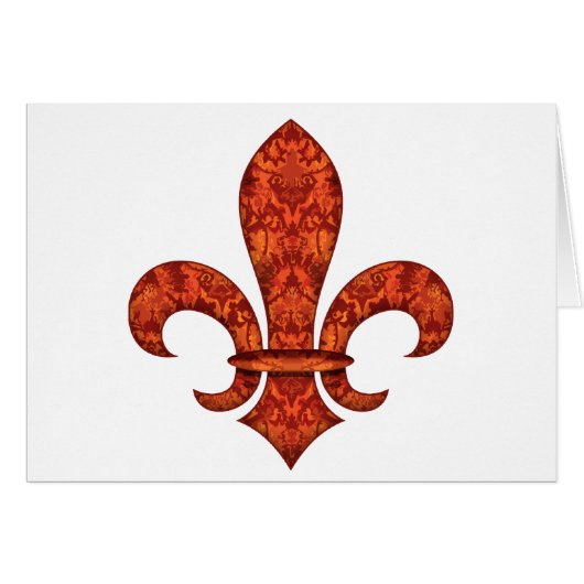 Crimson Garden Fleur Cards (Front Horizontal)
