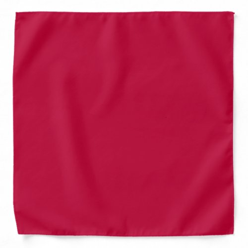 Crimson Glory Solid Color Bandana