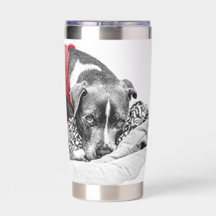 Crimson Glow of Fall Nights Insulated Tumbler