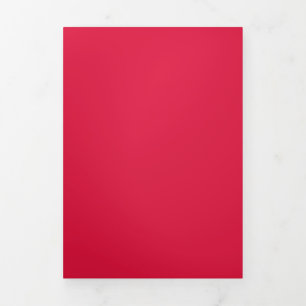 Crimson & Gold Folded Invitation – Customizable