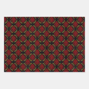 Crimson Gothic Gift Wrap