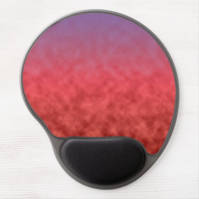 Crimson Haze at Dusk Gel Mouse Pad (Front)