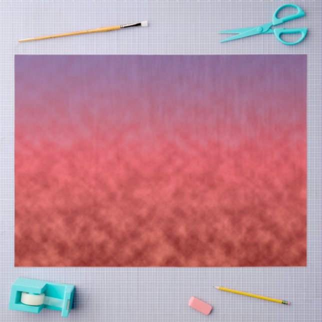 Crimson Haze at Dusk Tissue Paper (Craft)
