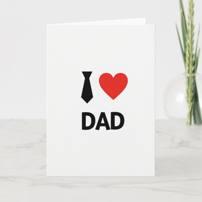Crimson Heart Father Card (Front)
