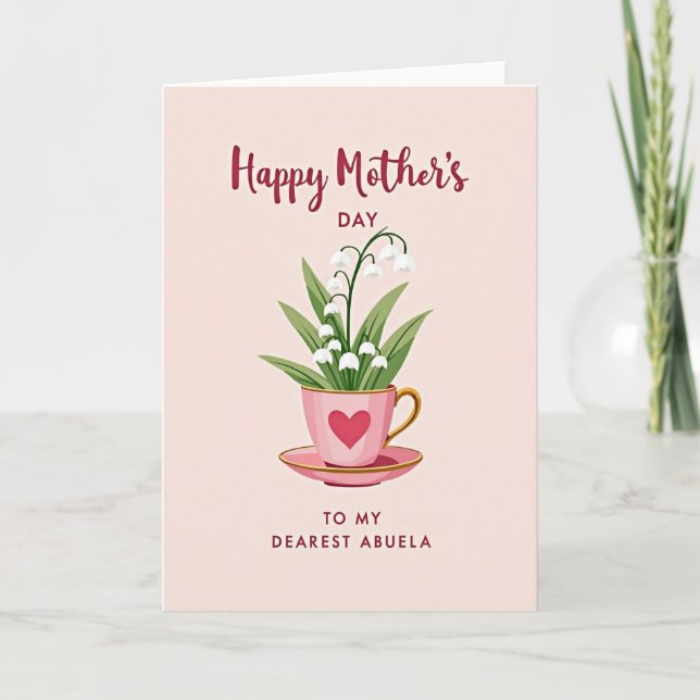 Crimson Heart Mother Tribute Card (Front)