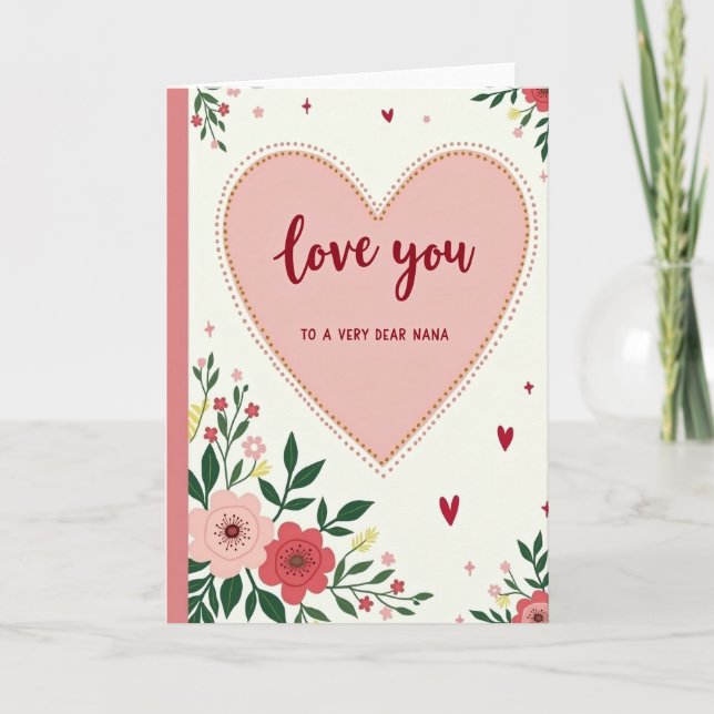 Crimson Heart Nana Card (Front)