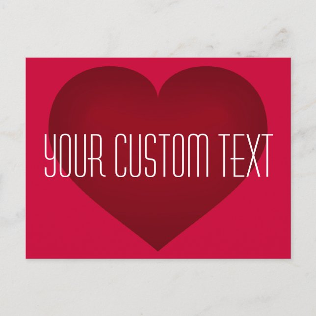 Crimson Heart Postcard (Front)