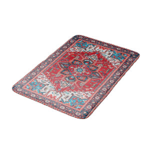 Crimson Heirloom: Moroccan Heritage Rug Art