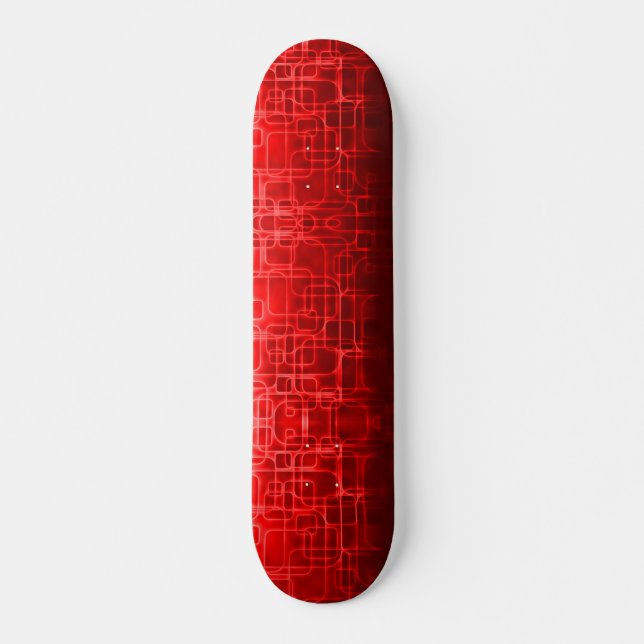 Crimson Hologram Hoverboard Pro Park Board (Front)