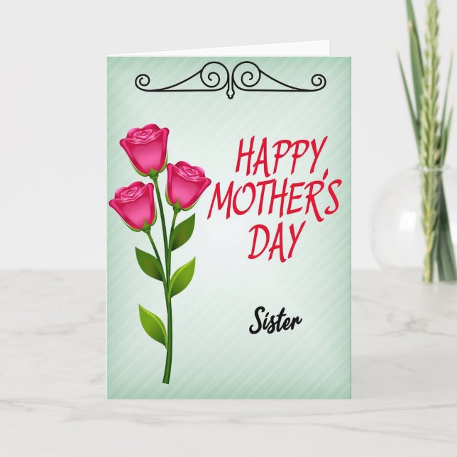 Crimson Letter Mother Card (Front)