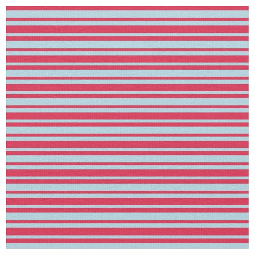 Crimson & Light Blue Lined/Striped Pattern Fabric
