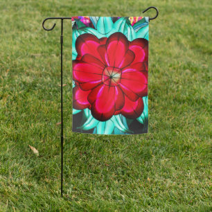 Crimson Majesty Garden Flag