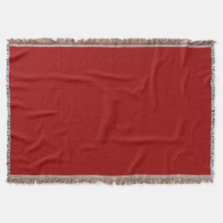 Crimson Midwest Throw Blanket