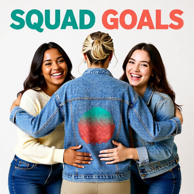 Crimson Mirage Denim Jacket (Creator Uploaded)