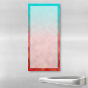 Crimson Mirage Magnetic Notepad