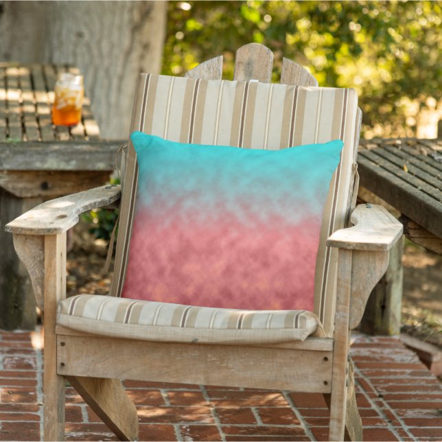Crimson Mirage Outdoor Pillow (Chair)