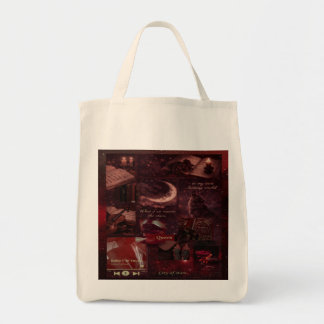 Crimson Moon Curio Tote Bag
