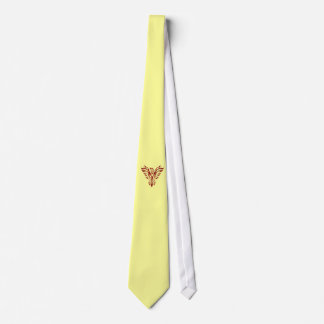 Crimson Phoenix Rising necktie