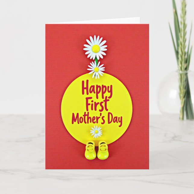 Crimson Plaque Celebration Card (Front)