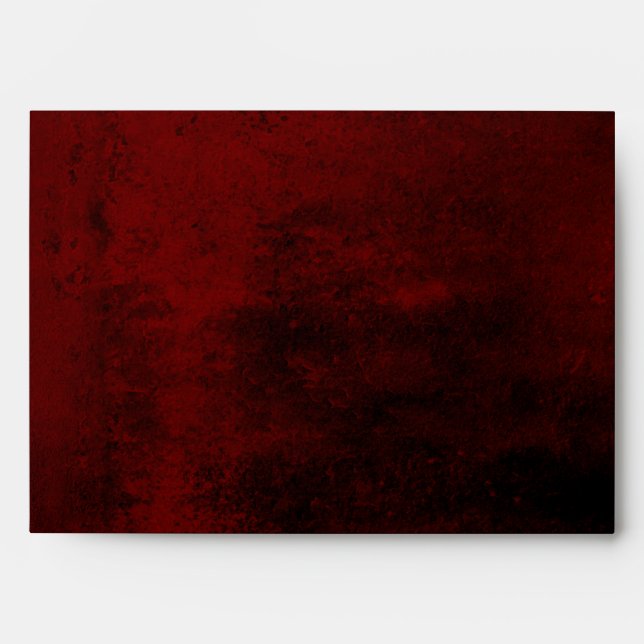 Crimson Red Envelope-A7 Greeting card Envelope (Front)