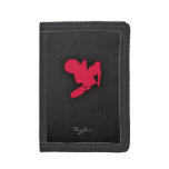 Crimson Red Motocross Trifold Wallet at Zazzle