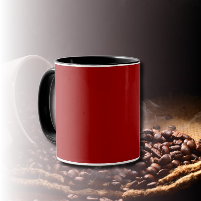 Crimson Red Solid Color | Classic | Elegant Mug (Creator Uploaded)