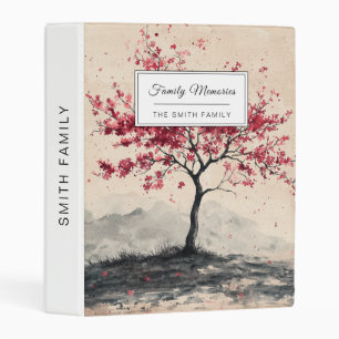 Crimson Sakura Mountain Serenity (2) Mini Binder