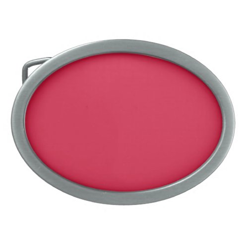 Crimson Solid Color  Classic  Elegant  Trendy  Belt Buckle