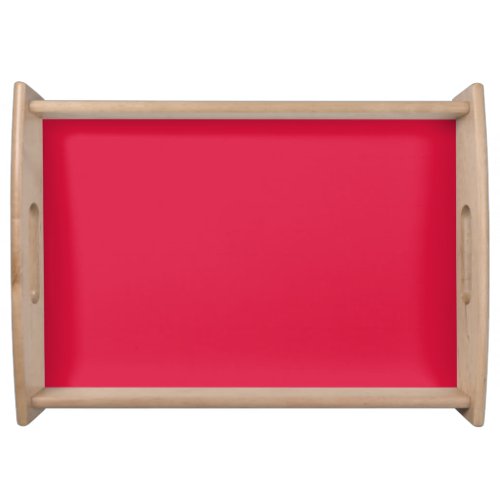 Crimson Solid Color  Classic  Elegant  Trendy  Serving Tray