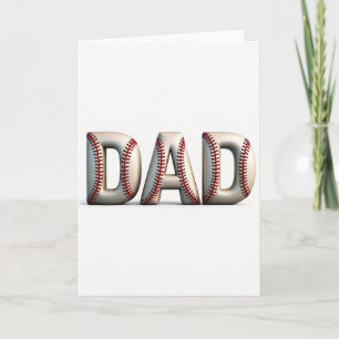 Crimson Stitch Dads Day Card