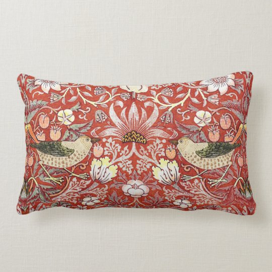 strawberry thief pillow