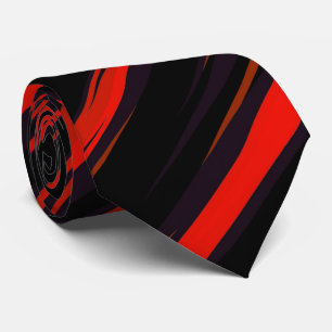 Crimson Sunset Neck Tie