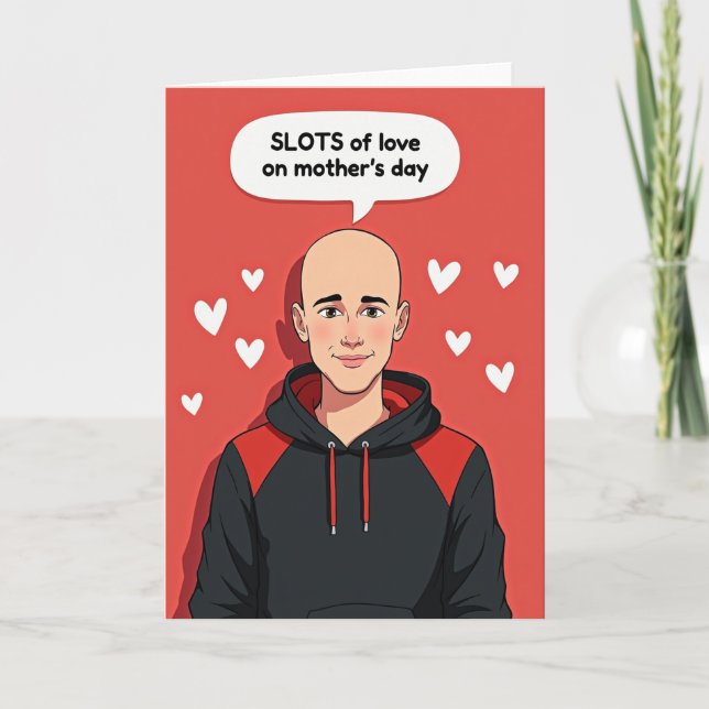 Crimson Sweet Mothers Day Card (Front)