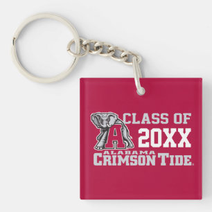 Crimson Tide Class Year w/ Big Al Keychain