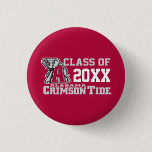 Crimson Tide Class Year w/ Big Al Pinback Button