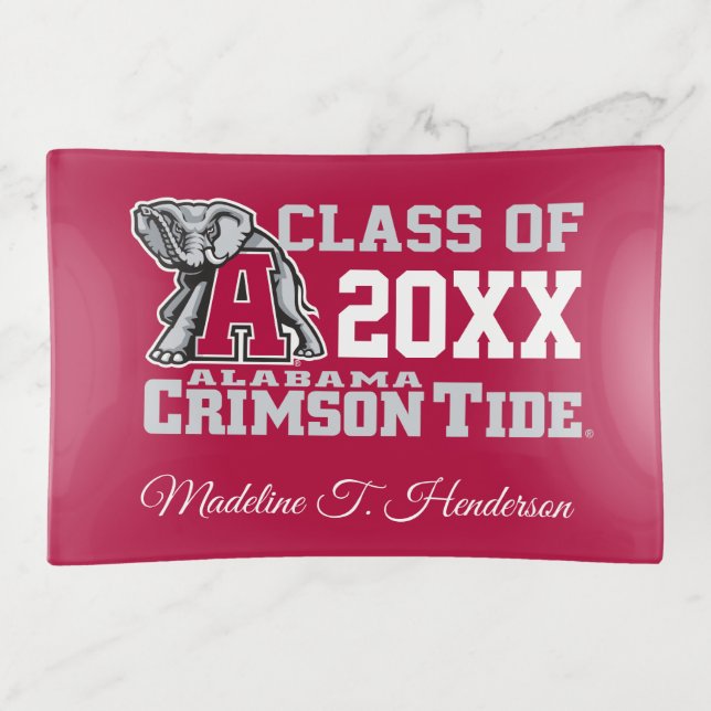 Crimson Tide Class Year w/ Big Al Trinket Tray (Front)