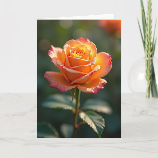 Crimson Tipped Mothers Day Card (Front)