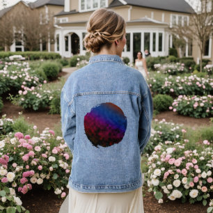 Crimson to Cosmos Denim Jacket