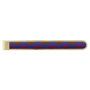 Crimson to Cosmos Gold Finish Tie Bar
