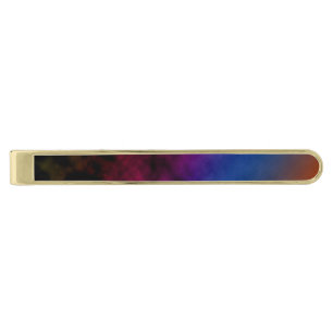 Crimson to Cosmos Gold Finish Tie Bar